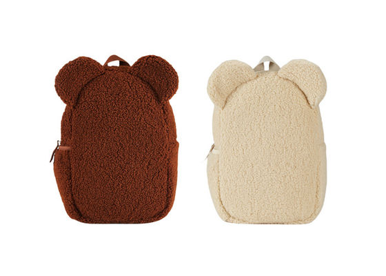 quality sac à dos pour enfants en peluche sur mesure sac scolaire sac à dos 100% polyester factory